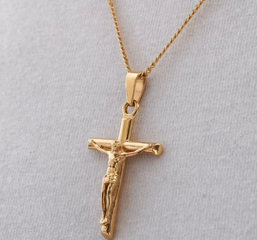 The Golden Holy Cross Necklace