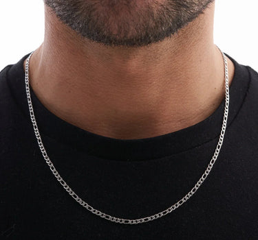 3mm Silver Figaro Chain