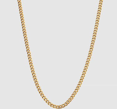 The 4mm Golden Cuban Chain