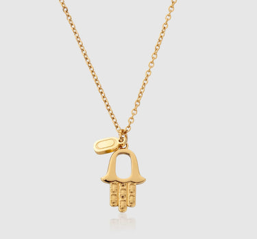 The Golden Hamsa Necklace