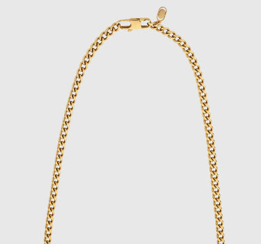 The 4mm Golden Cuban Chain