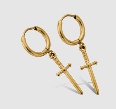 The Golden Dagger Earring